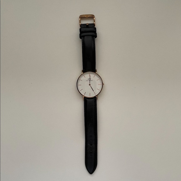 Daniel Wellington Black Leather watch